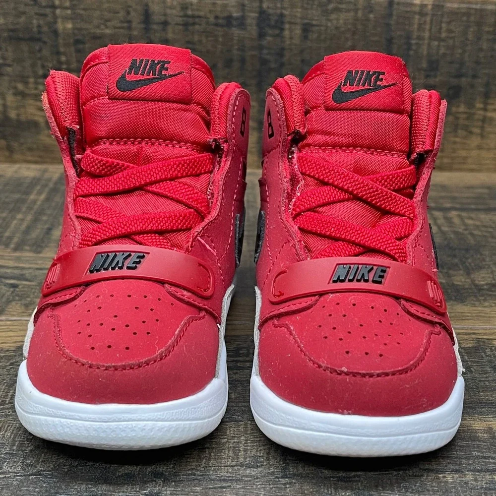 Nike Jordan Legacy 312‎ Kids 6C High Top Sneakers Red AT4055-601